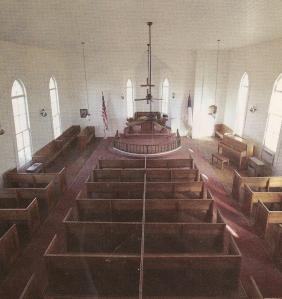 Interior of Selma Methodist Church
