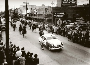 McGehee, Arkansas, parade in the late 1940s